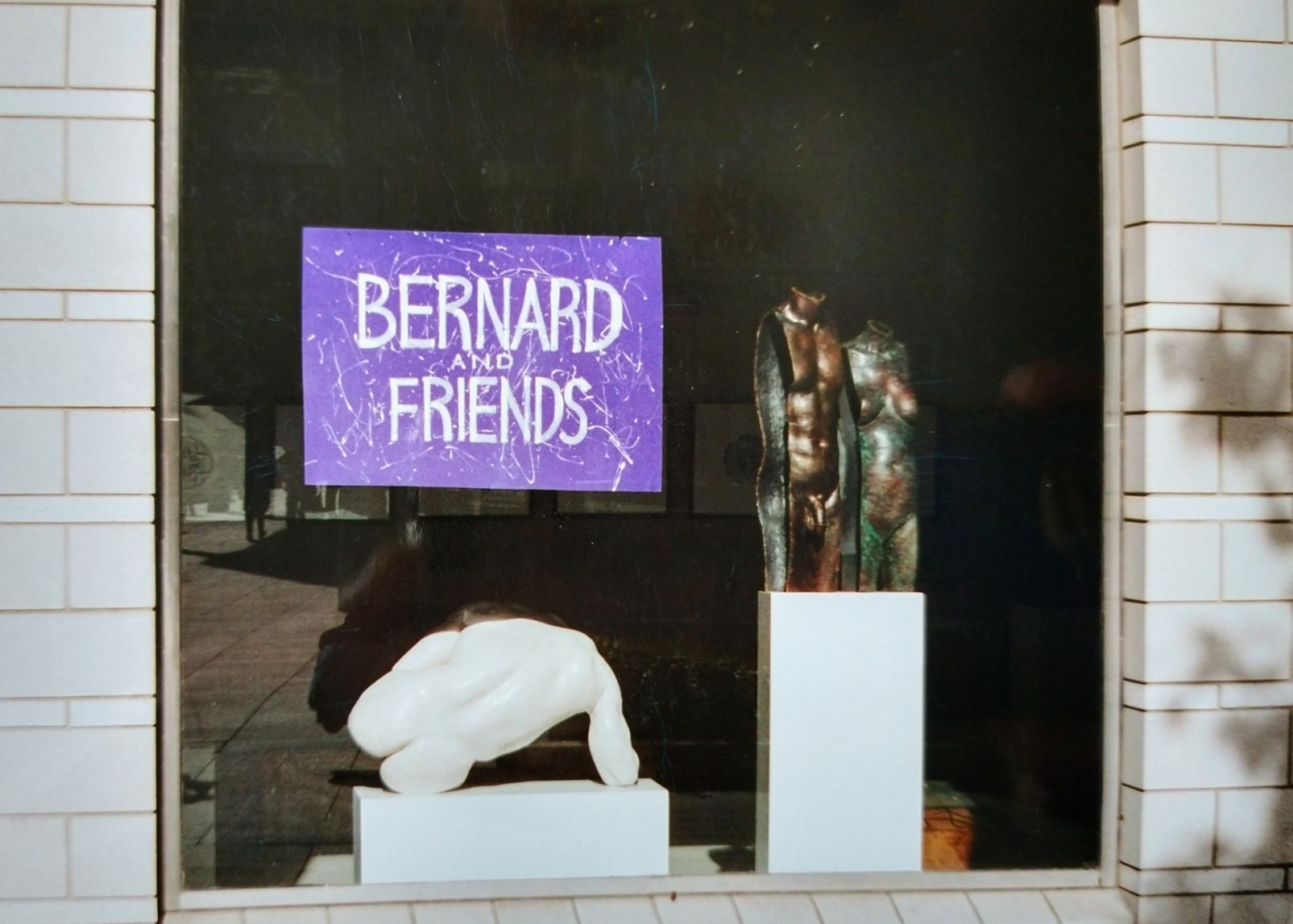 SculptureBernardAndFriendsWindow